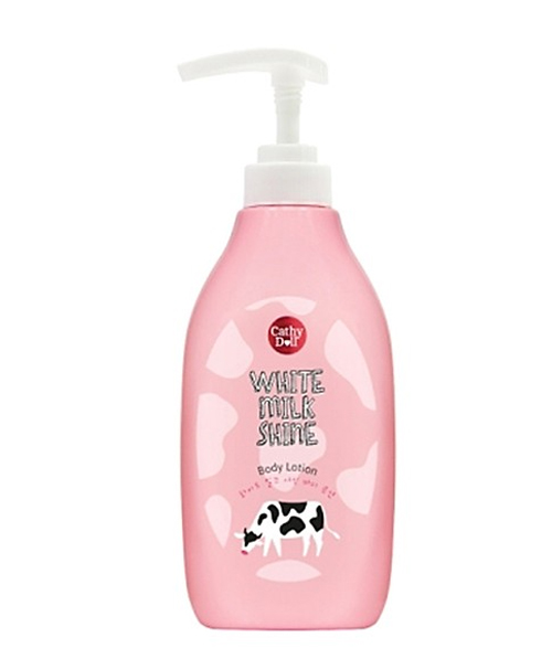 Sữa dưỡng thể sữa bò Cathy Doll White Milk Shine 450ml