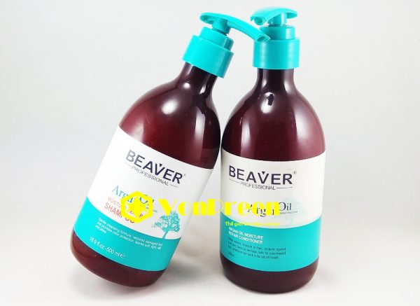 Dầu gội đầu Beaver Argan Oil, dưỡng ẩm và phục hồi tóc