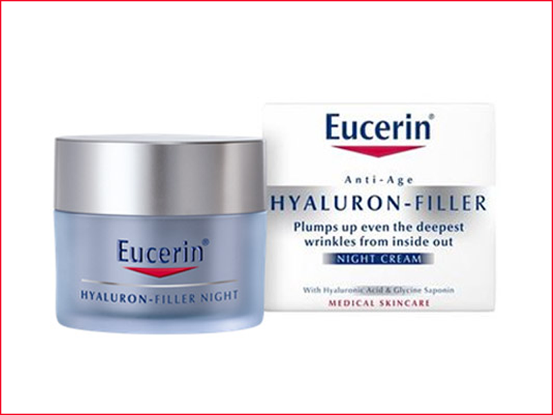 Quà tặng sinh nhật mẹ 50 tuổi Kem dưỡng da ban đêm Eucerin Hyaluron Filler Night Cream