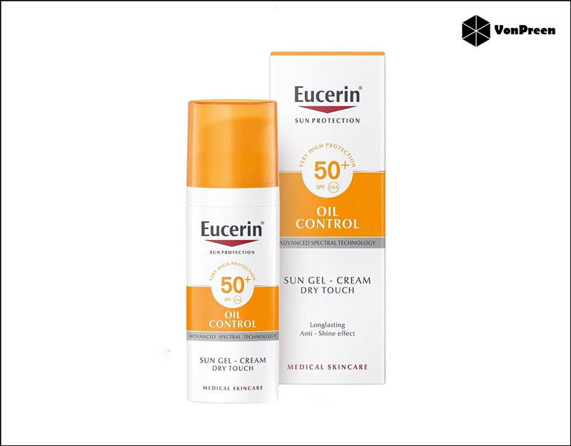 Kem chống nắng Eucerin Sun Dry Touch Oil Control SPF50 50ml chính hãng