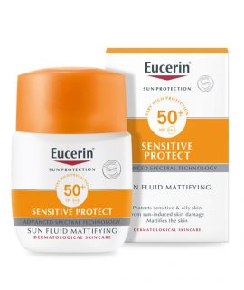 Kem chống nắng Eucerin Sun Fluid Mattifying SPF50 50ml