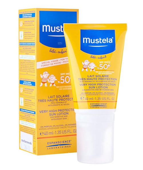 Kem chống nắng Mustela cho bé -40ml