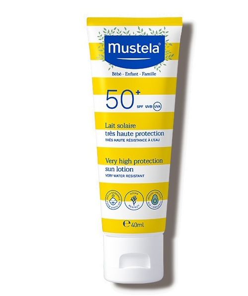 Kem chống nắng Mustela Protection Sun Lotion cho bé 100ml chính hãng