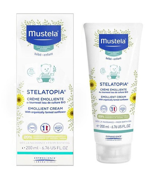 Kem dưỡng da Mustela Stelatopia Emollient Cream - 200ml