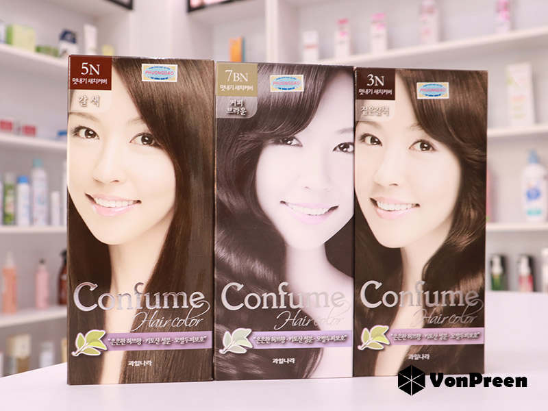Thuốc nhuộm thành phố Nha Trang - Thuốc nhuộm Confume Hair Color