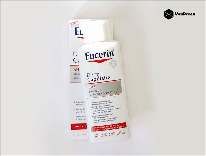 Dầu gội đầu Eucerin Dermo Capillaire Ph5 Mild Shampoo 250ml giá rẻ