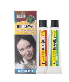 Thuốc nhuộm Ami Seven Speedy Permanent Hair Color S-3 - Màu nâu sáng