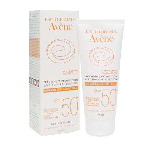 Kem chống nắng Avène Protection Mineral Lotion 50+ - 100ml