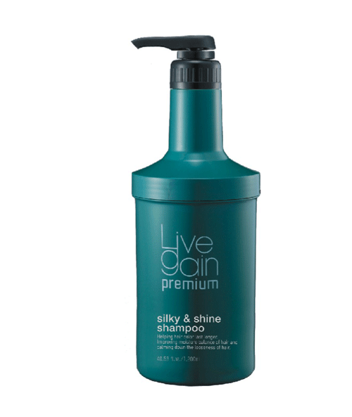 Dầu gội đầu Livegain Premium Silky & Shine Shampoo - 1200ml