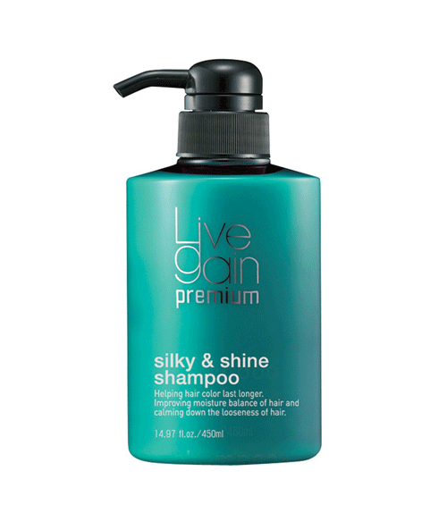 Dầu gội đầu Livegain Premium Silky & Shine Shampoo 450ml