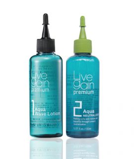 Thuốc uốn Livegain Premium Aqua Wave Lotion 160ml + 160ml