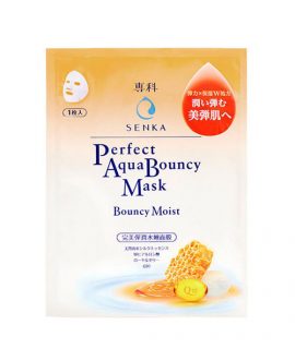 Mặt nạ dưỡng da Senka Perfect Aqua Bouncy Mask Bouncy Moist – 1 miếng x25ml