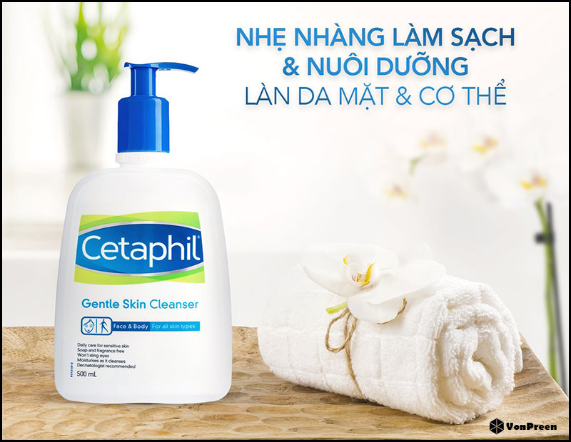 Sữa rửa mặt Cetaphil Gentle Skin Cleanser – 500ml
