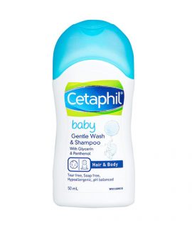 Sữa tắm gội toàn thân Cetaphil Baby Gentle Wash & Shampoo – 50ml