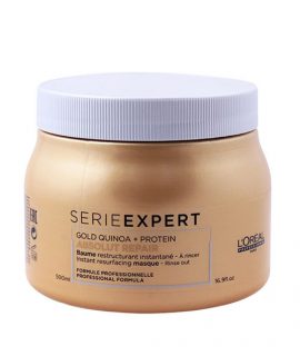 Dầu hấp tóc Loreal Gold Quinoa + Protein Absolut Repair Mask - 500ml
