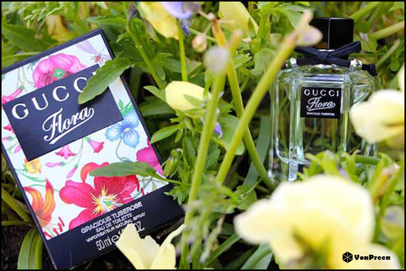 Nước hoa nữ Gucci Floral Gracious Tuberose EDT - 50ml