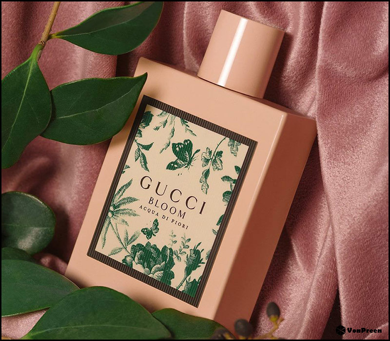 Set nước hoa nữ Gucci Bloom Acqua Di Fiori EDT 50ml + 7,4ml