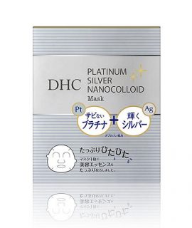 Mặt nạ giấy DHC nano Platinum Silver Nanocolloid Mask - 5pc