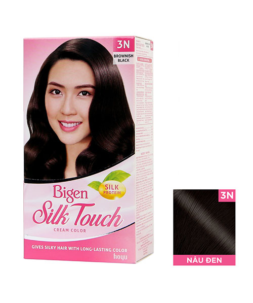 Thuốc nhuộm Bigen Silk Touch Cream Color 3N - Màu nâu đen