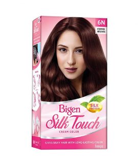 Thuốc nhuộm Bigen Silk Touch Cream Color 6N - Màu nâu cà phê