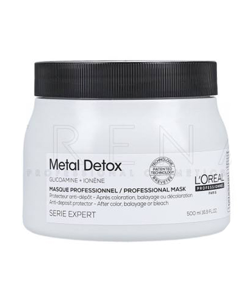 Dầu Hấp Loreal Metal Detox dành cho tóc dày - 500ml, chính hãng