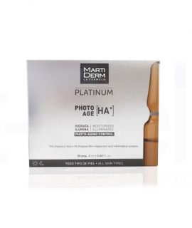 Tinh chất dưỡng MertiDerm Platinum Photo Age HA+ - 30 ống, chính hãng