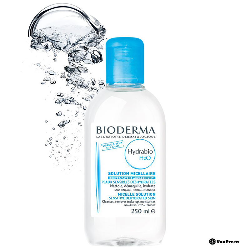 Top những loại nước tẩy trang Biodema nên dùng- Nước tẩy trang Hydrabio H20