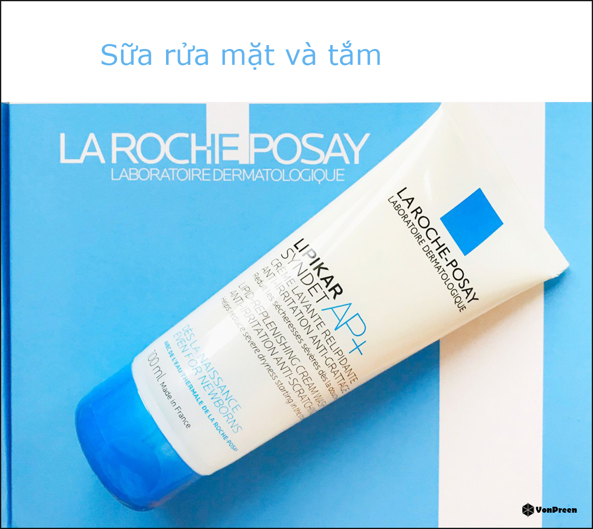 Sữa rửa mặt la roche posay bán ở đâu  - Sữa rửa mặt và tắm La Roche-Posay Lipikar Syndet AP+
