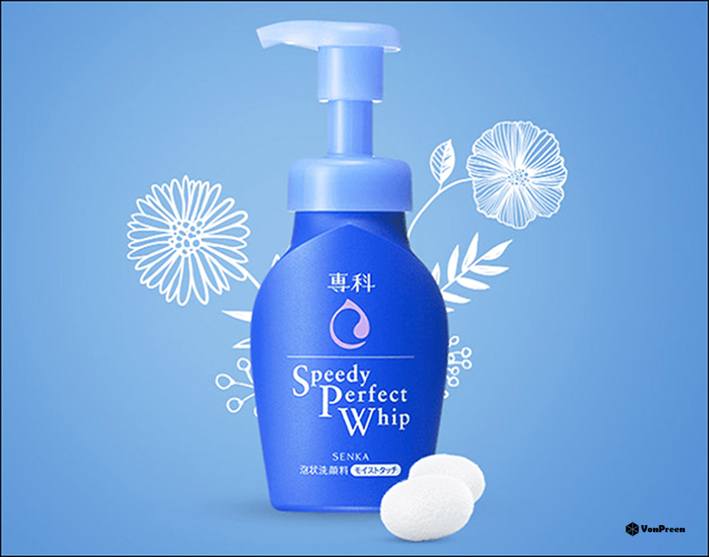 Các loại sữa rửa mặt Senka - Bọt rửa mặt Senka Speedy Perfect Whip