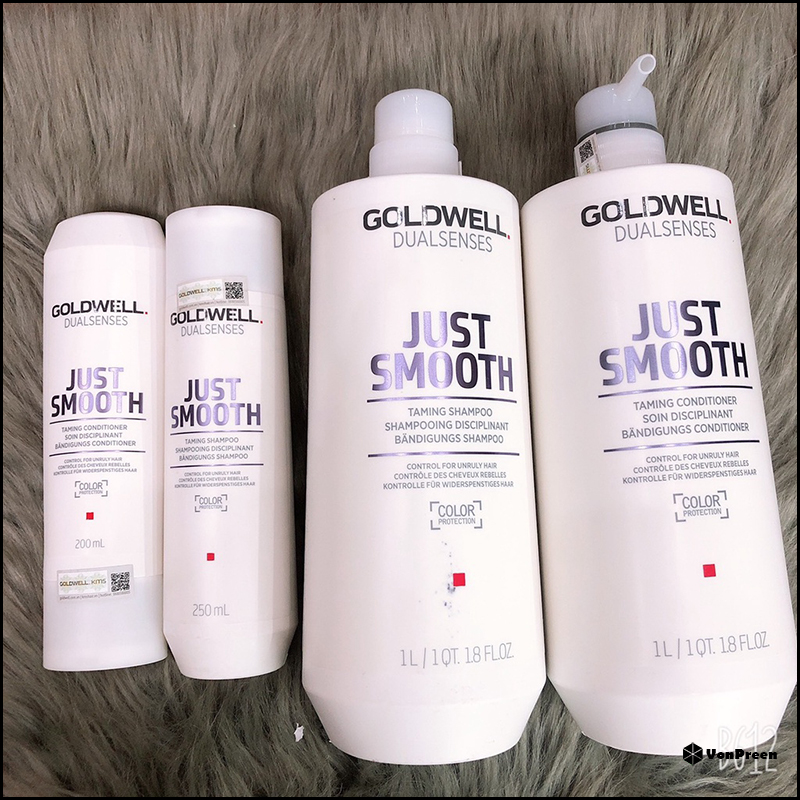 Dầu gội cặp Goldwell Just Smoothing