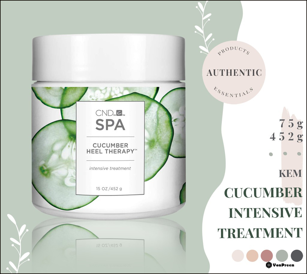  CND Cucumber Heel Therapy Intensive Treanment