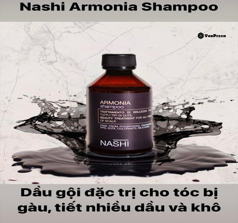 Mua dầu gội Nashi ở đâu uy tín dầu gội Armonia Shampoo