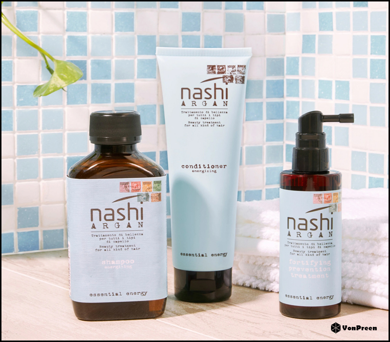 Dầu gội Nashi có mấy loại dầu gội  Nashi Argan Essential Energy Shampoo Energizing