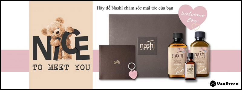 Shop bán dầu gội Nashi Argan Shampoo chính hãng bộ sản phẩm Nashi 