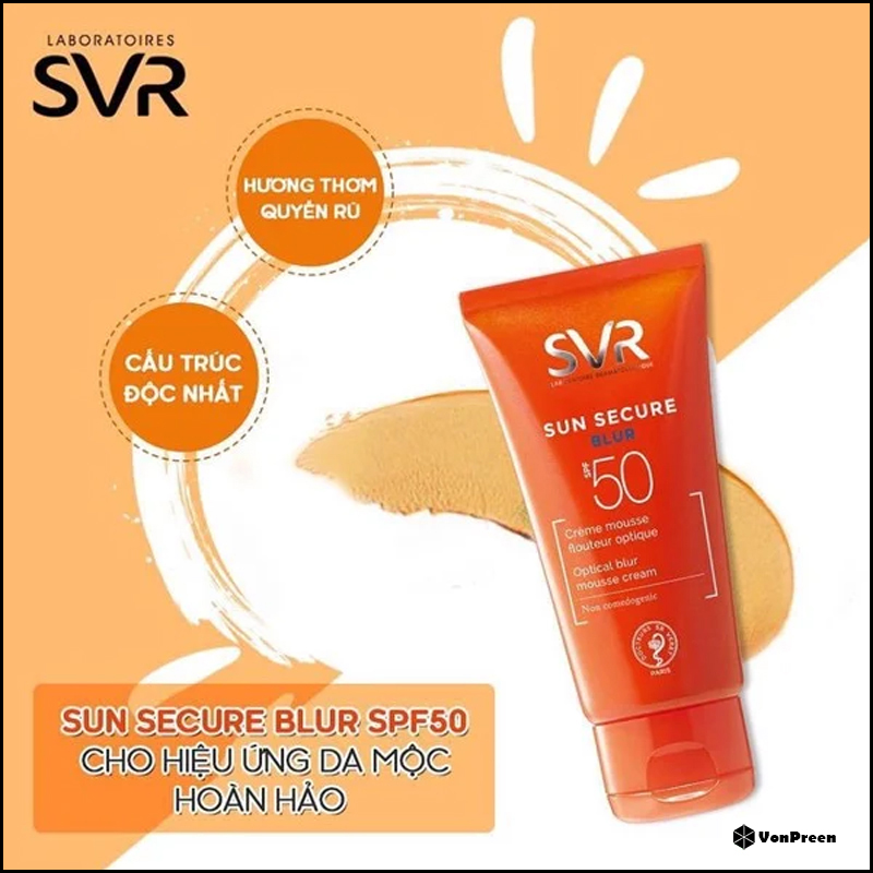 Đánh giá kem chống nắng SVR kem chống nắng SVR Sun Secure Blur SPF50