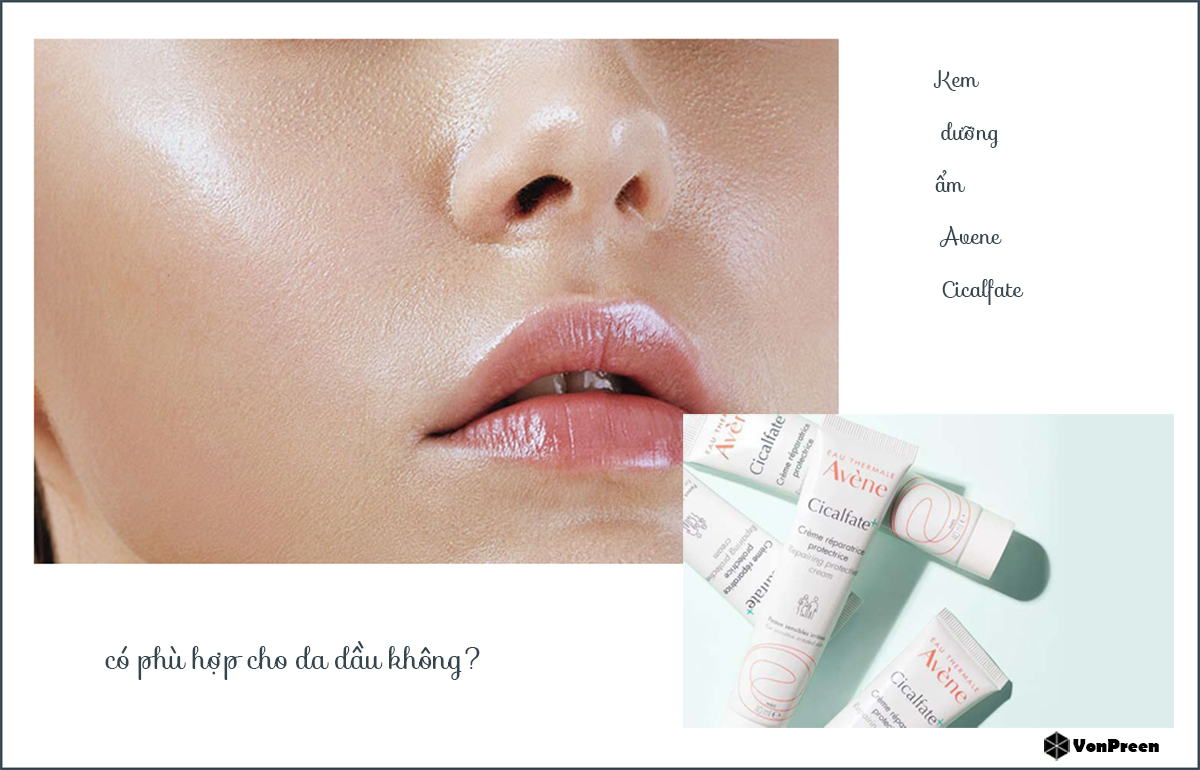 Kem dưỡng ẩm Avene Cicalfate cho da dầu