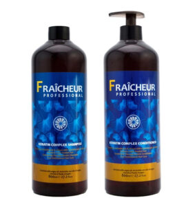 Bộ gội xả Fraicheur Professional Keratin Shampoo+Conditioner – 800ml, chính hãng